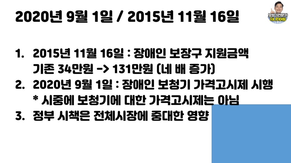 2020 청각장애인 보청기 가격고시제 원문 이미지 2