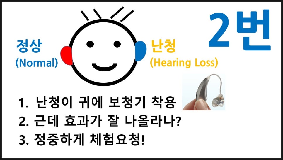 보청기 한쪽귀 양쪽귀 원문 이미지 7